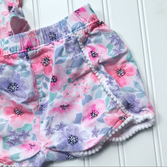 •Garanimals• floral tee/short set - Picture 3 of 5